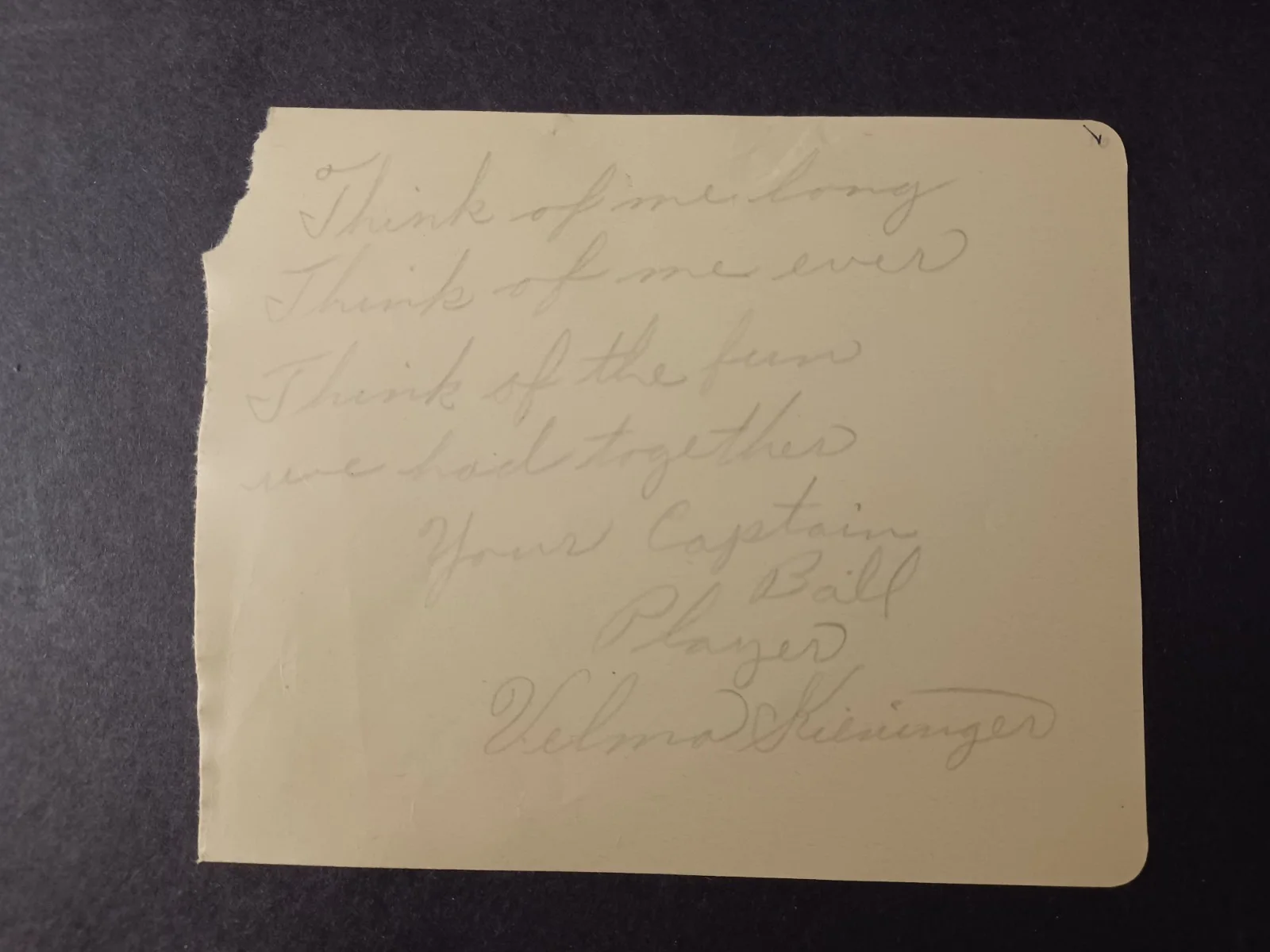 Billy Williams, Don Cornell, Don Wallmark, Charlie Wilson Signed Album Page, image 5
