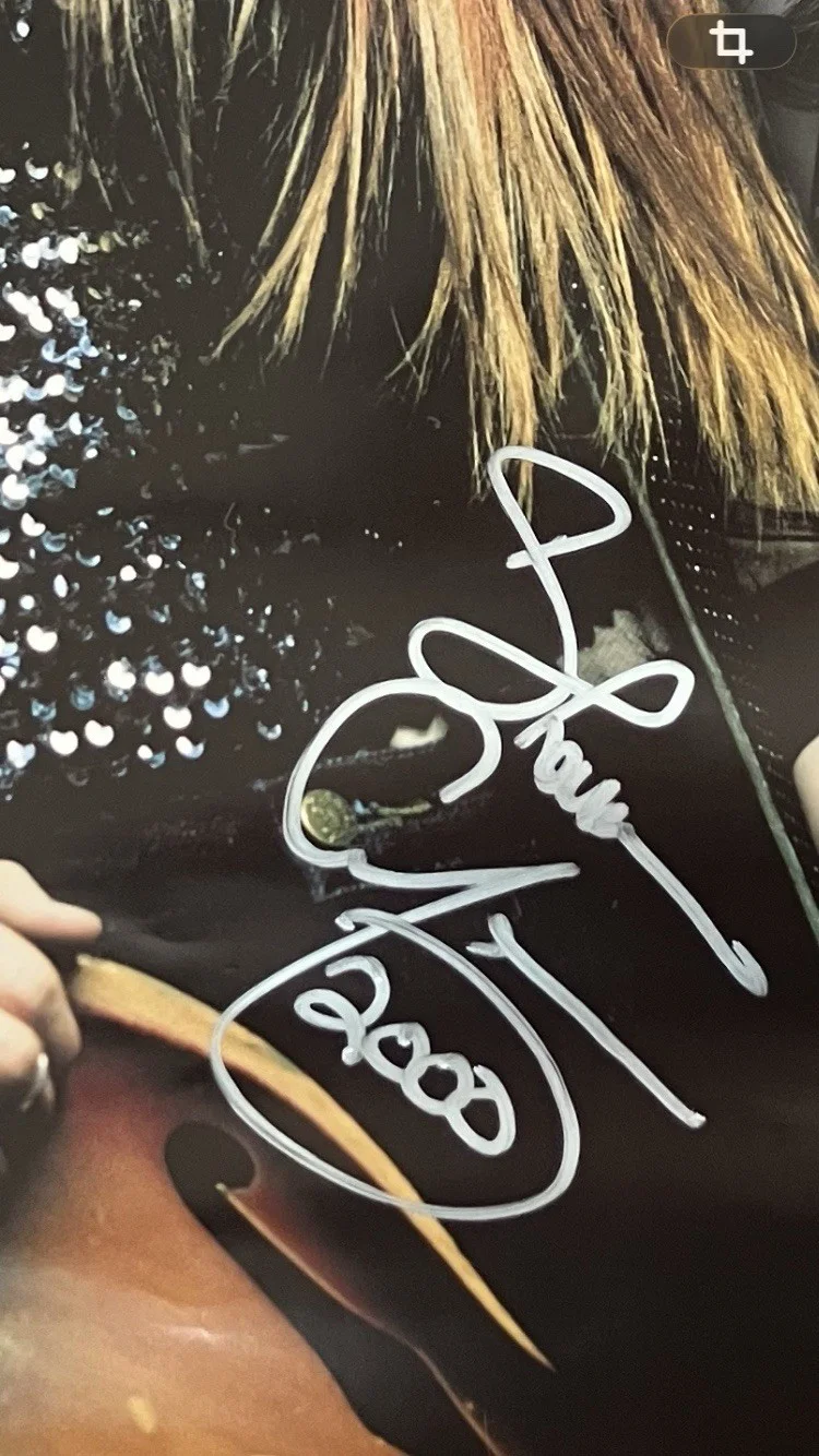SHANNON CURFMAN SIGNED/AUTOGRAPHED CONCERT POSTER WITH COA, image 2