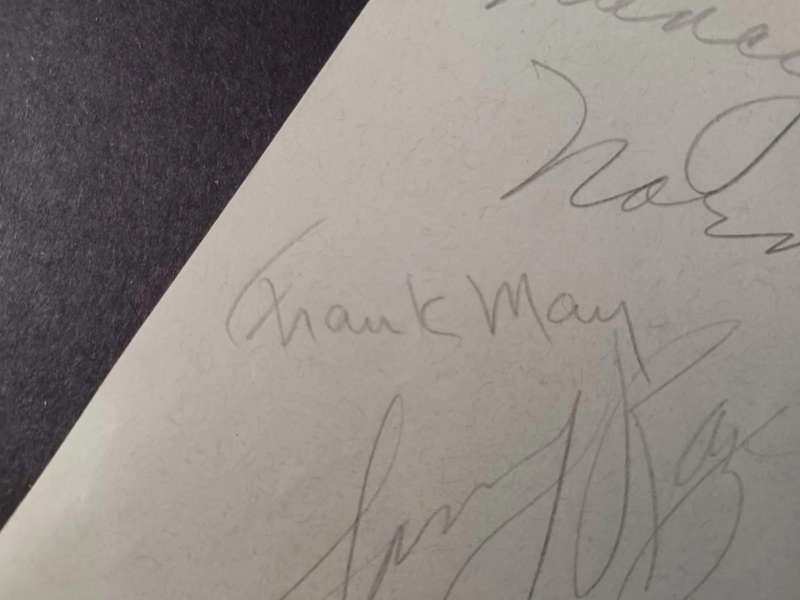 Sammy Kaye, Frank May, Nancy Norman Signed Album Page - Big Band/Orchestra, изображение 3
