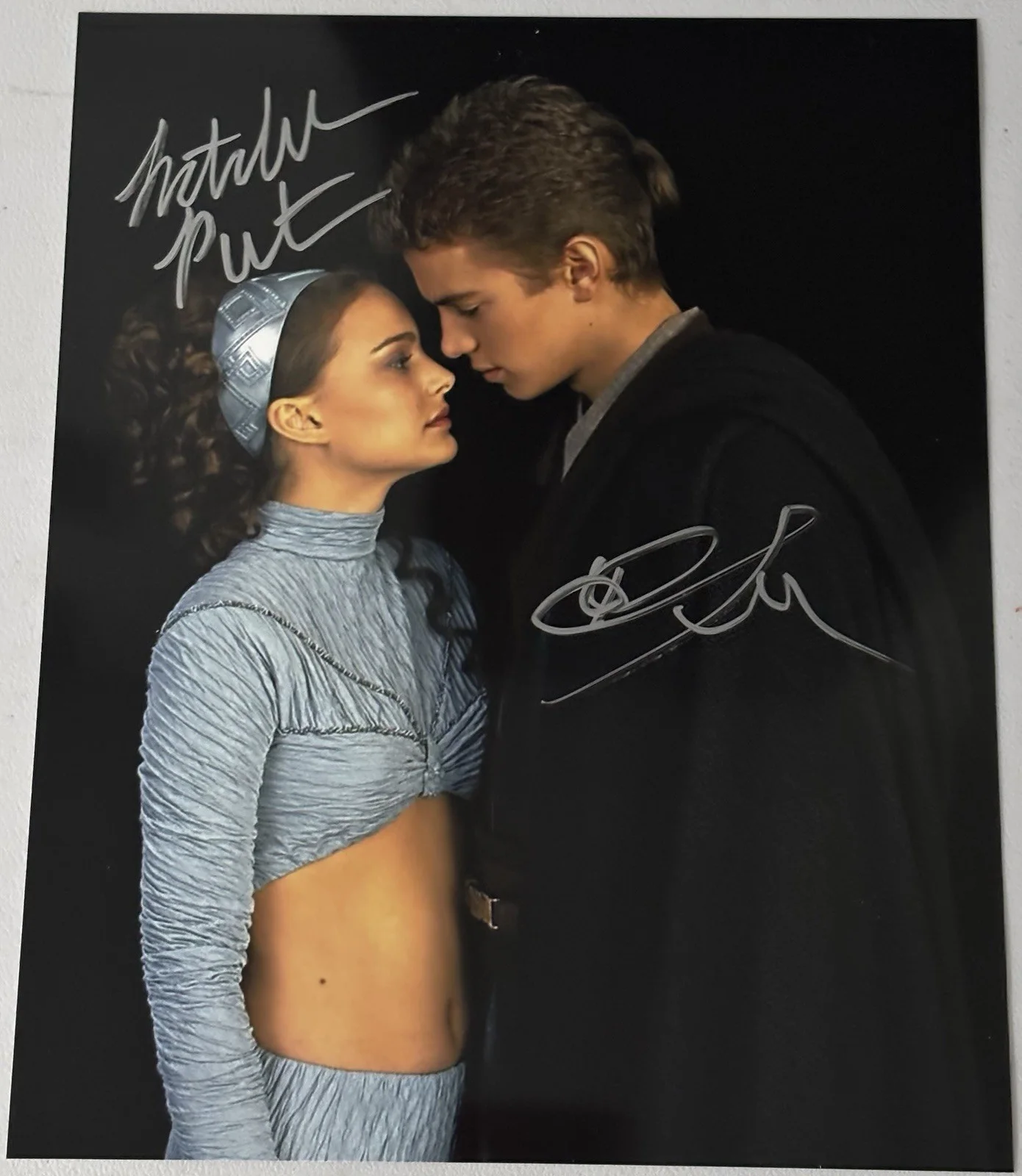 Hayden Christensen And Natalie Portman — Hayden Christensen And Natalie Portman Signed Photo, 8x10 With COA, Starwars,