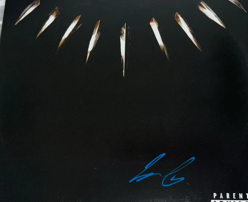 Ludwig Goransson signed Vinyl Album Black Panther With Proof, image 2