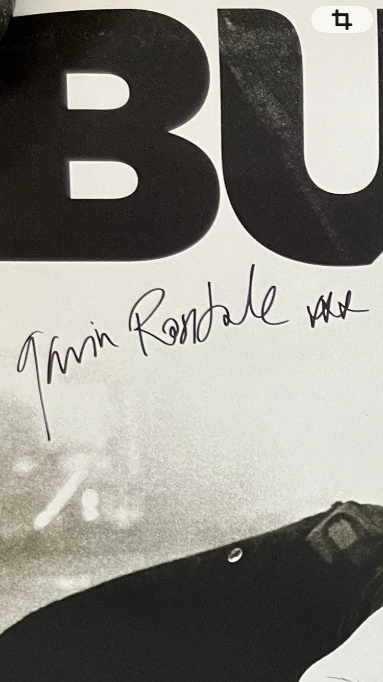 BUSH/GAVIN ROSSDALE SIGNED/AUTOGRAPHED POSTER WITH COA, image 2