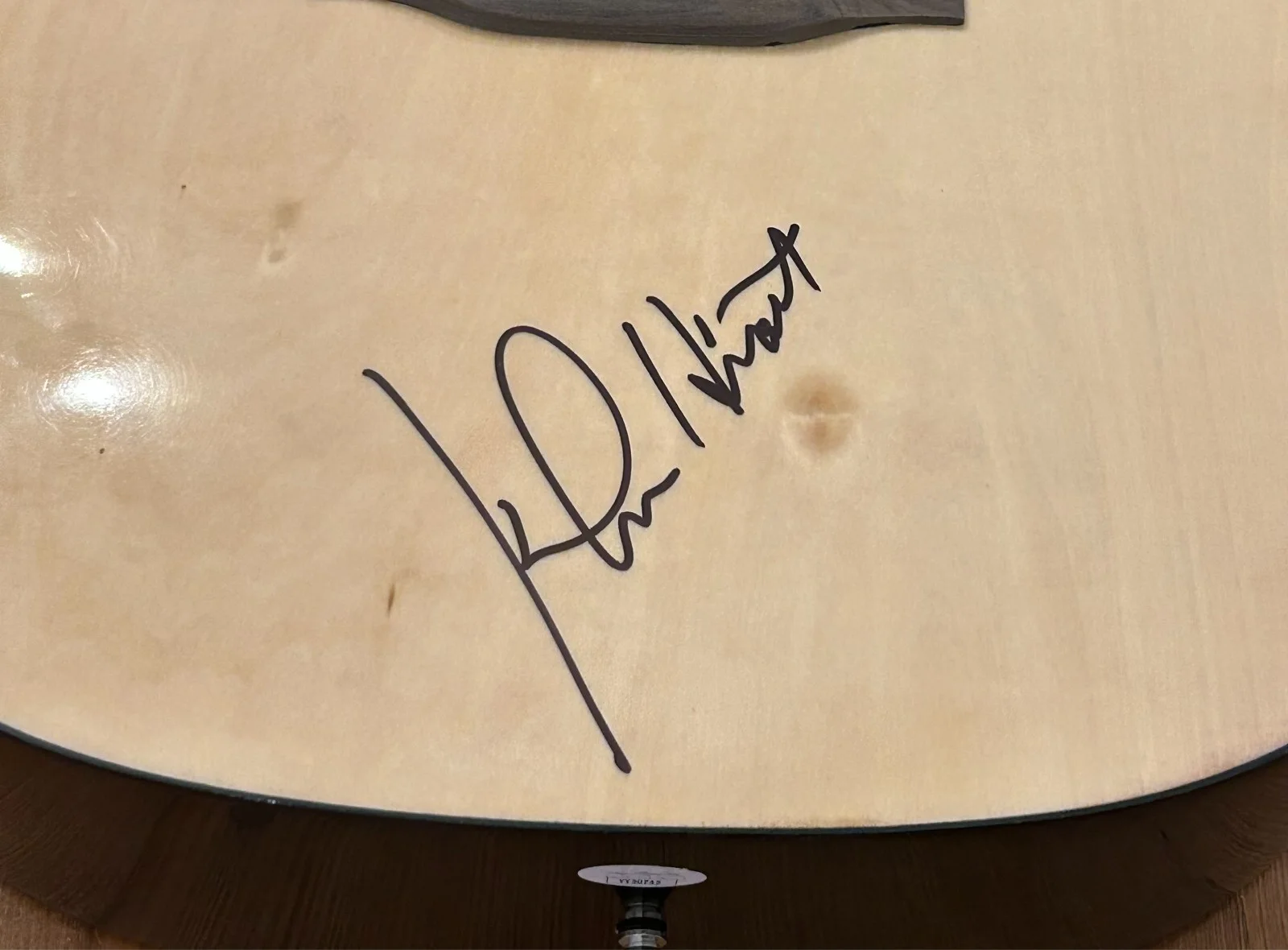 John Hiatt signed Acoustic Guitar JSA Certificate LOA COA, image 2