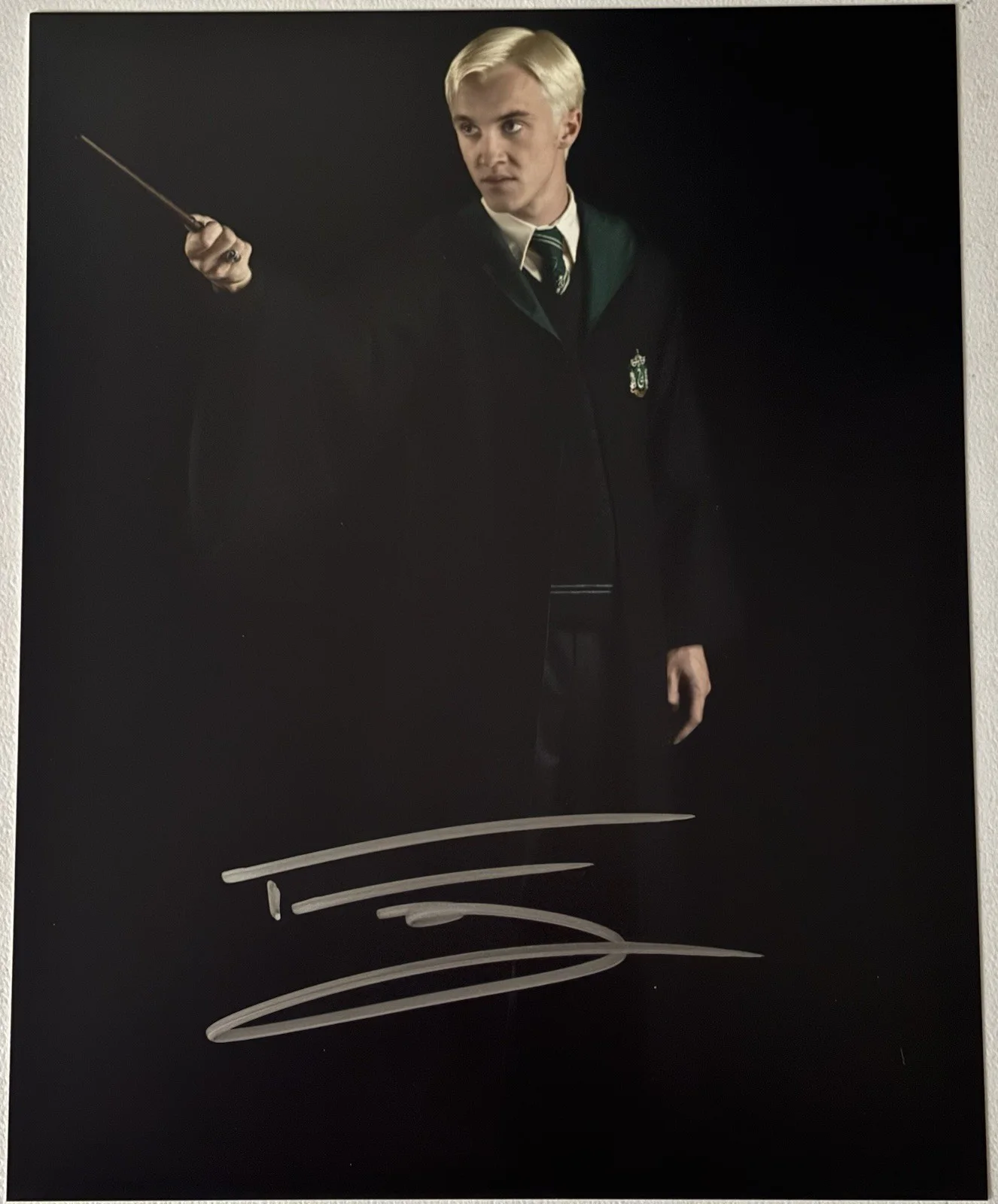 Tom Felton — Tom Felton Signed Photo, 8x10 with COA, Harry Potter