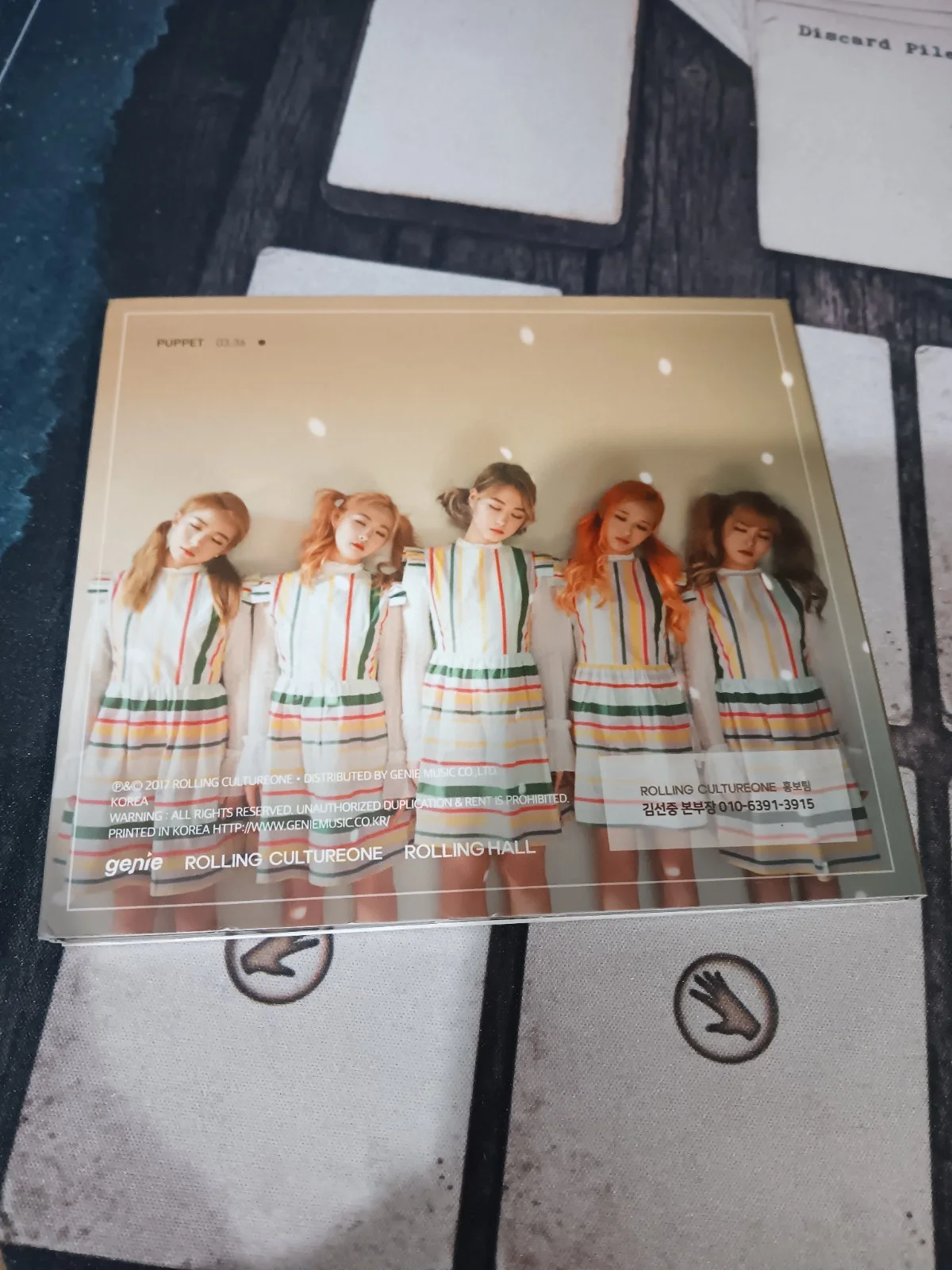 Marmello Puppet all members signed album used good condition no photocard, изображение 3