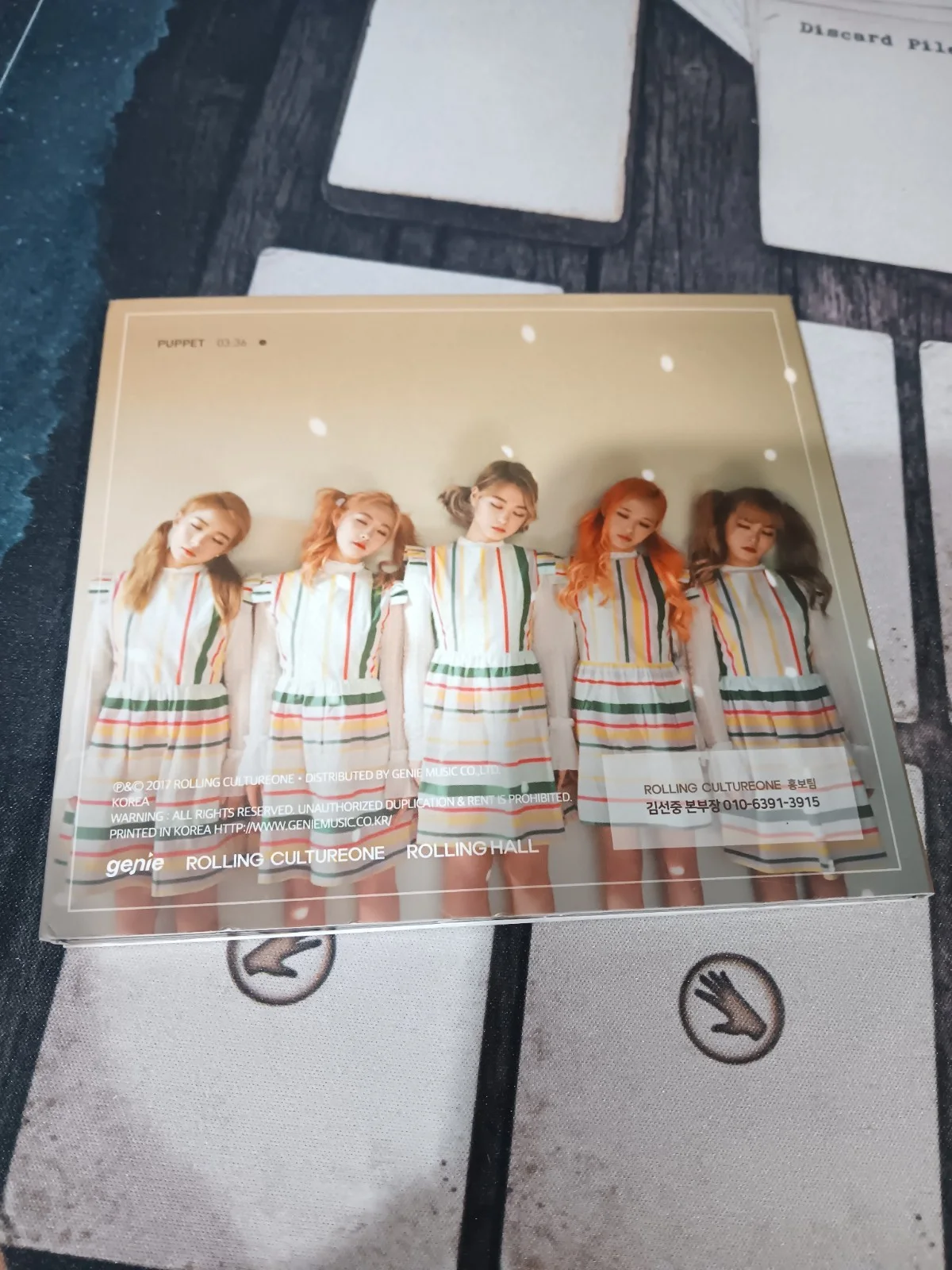 Marmello Puppet all members signed album used good condition no photocard, изображение 4