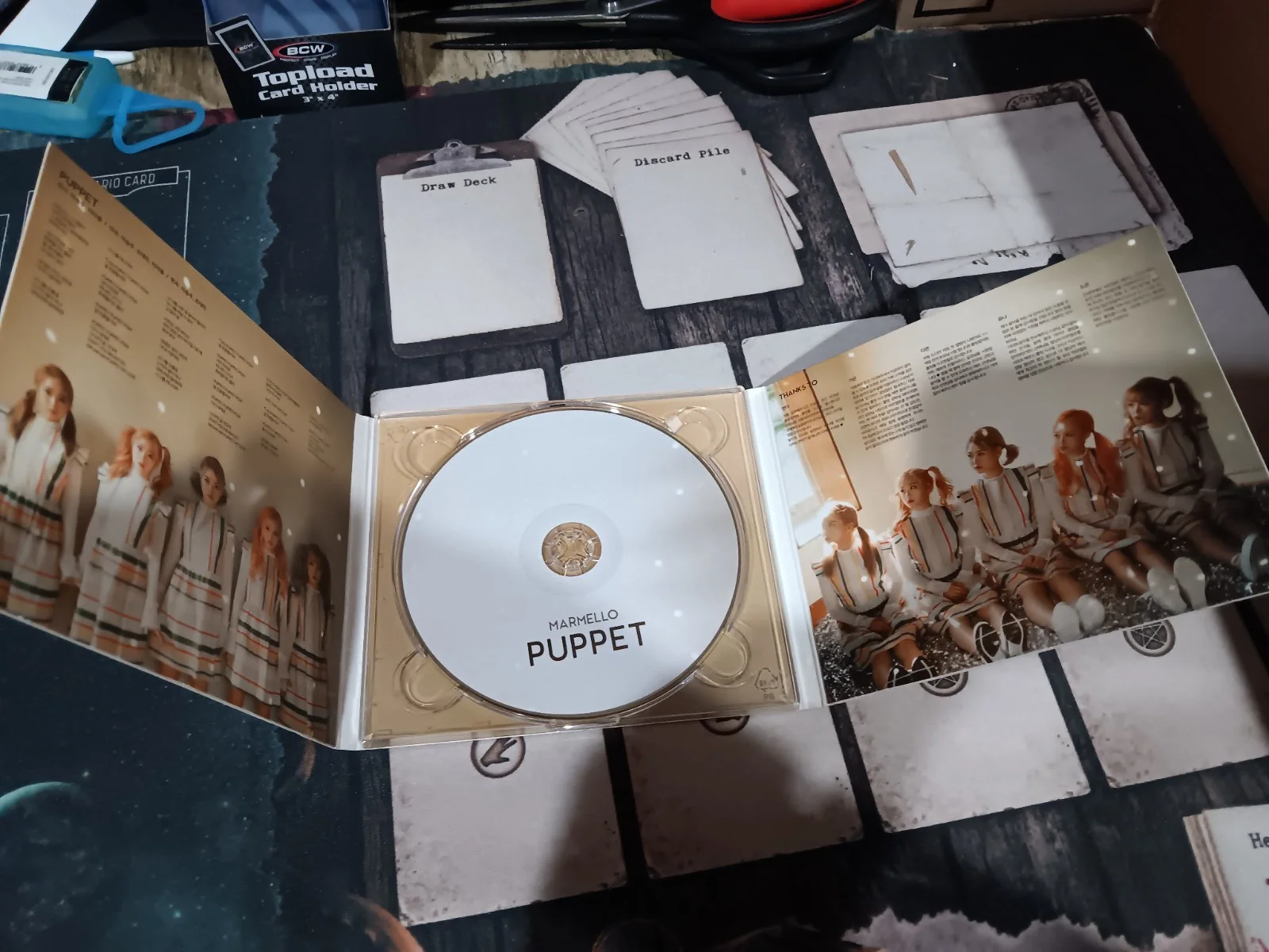 Marmello Puppet all members signed album used good condition no photocard, изображение 5