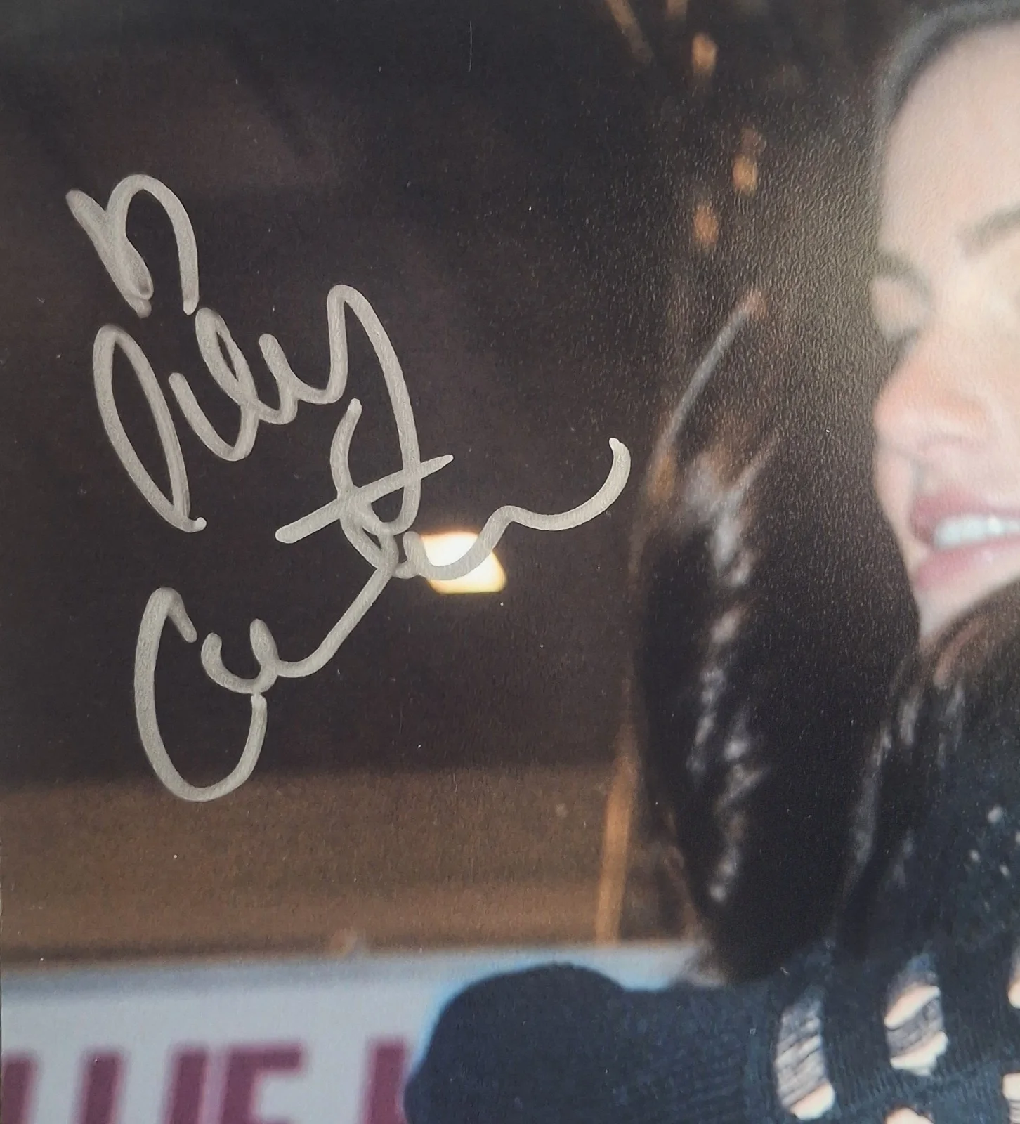 Lily Carter Signed 8x12" PHOTO #6- Cheeky, image 2