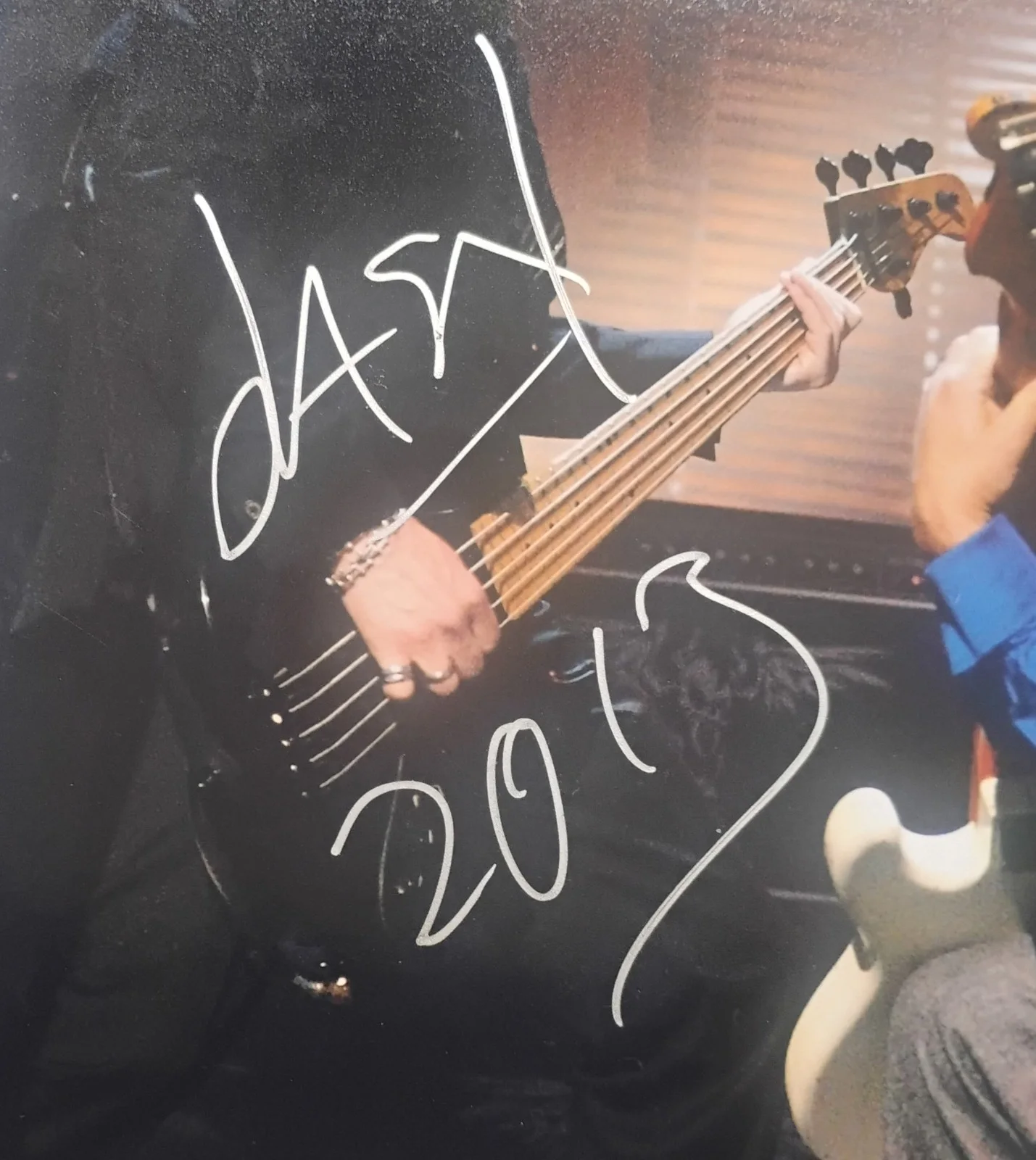 Jason Newsted & Robert Trujillo Hand Signed Photo JSA COA Metallica NO US TARIFF, изображение 3