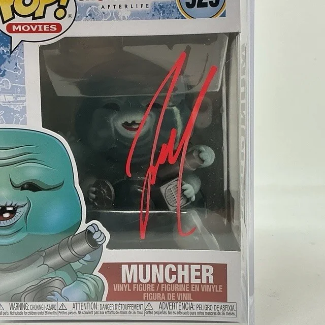 Josh Gad Autographed Muncher Ghostbusters: Afterlife Funko Pop #929 PSA, изображение 3