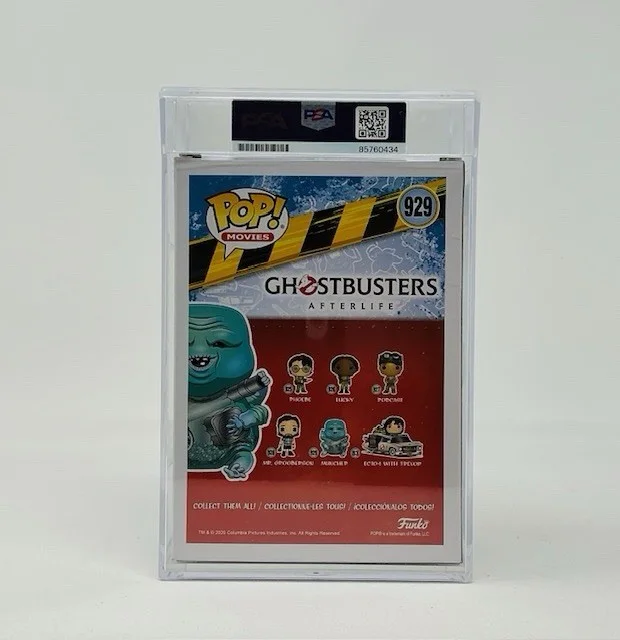 Josh Gad Autographed Muncher Ghostbusters: Afterlife Funko Pop #929 PSA, изображение 5