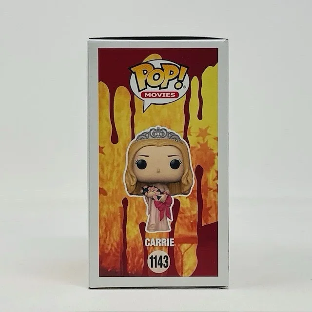 Sissy Spacek Autographed Scary Horror Movie Carrie Funko Pop #1143 OCCM, image 3