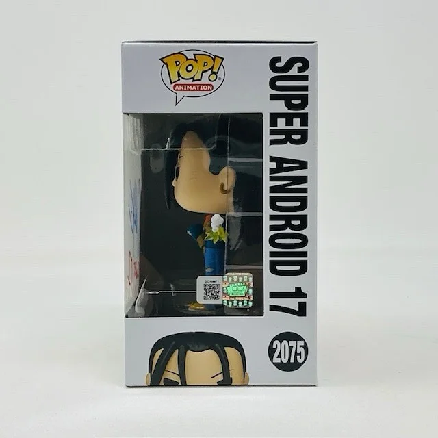 Chuck Huber Autographed Super Android 17 Dragon Ball GT Funko Pop #2075 OCCM, изображение 5