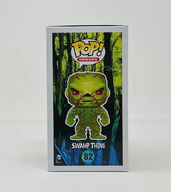 Derek Mears Autographed DC Universe Swamp Thing Funko Pop Heroes #82 PX JSA COA, image 3