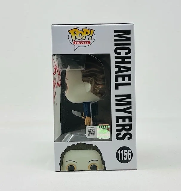 Brad Loree Autographed Horror Movie Michael Myers Halloween Funko Pop #1156 OCCM, image 5