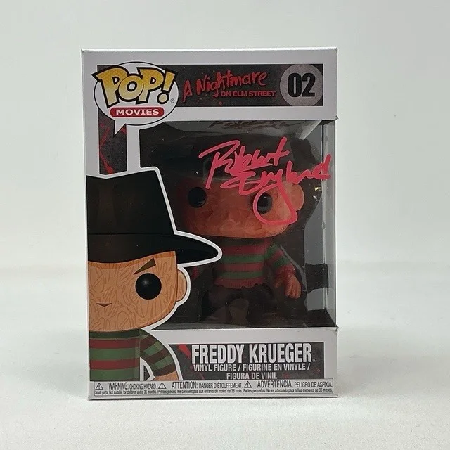 Robert Englund — Robert Englund AutographFreddy Krueger A Nightmare On Elm Street Funko Pop BAS, изображение 2