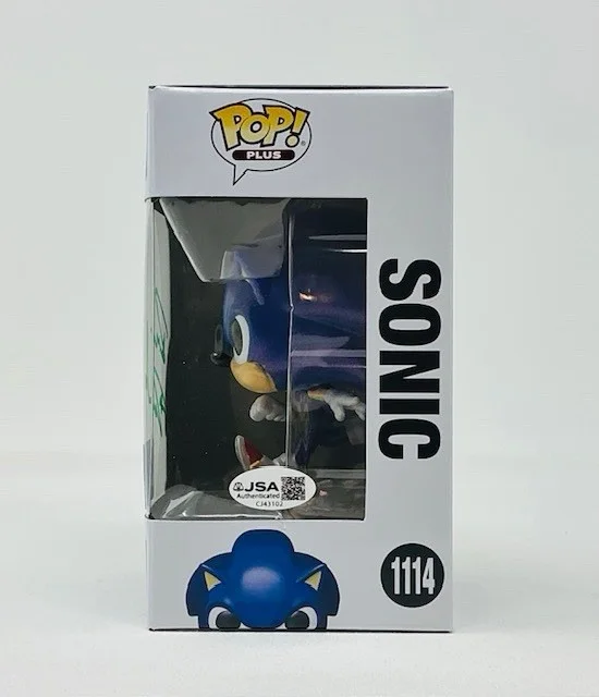 Ryan Drummond Autographed Original Voice Sonic The Hedgehog Funko Pop JSA, изображение 5