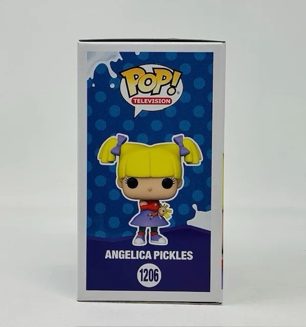 Cheryl Chase Autographed Angelica Pickles Rug Rats Funko Pop #1206 11/25 OCCM, изображение 5