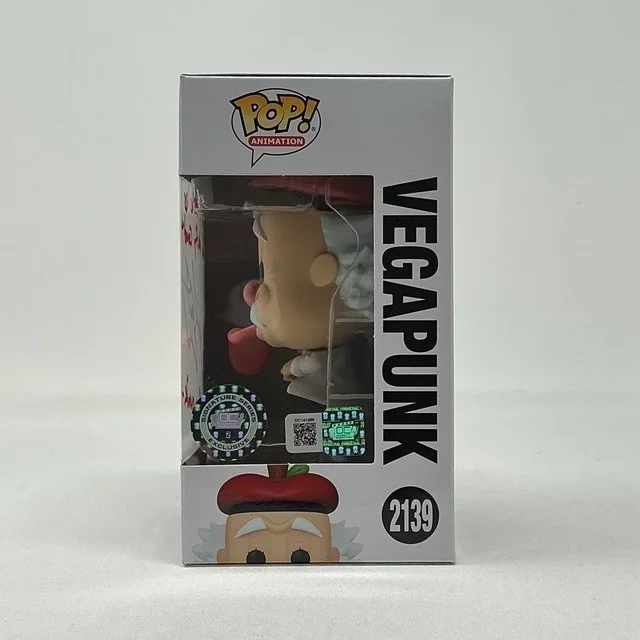 Kent Williams Autographed Anime Vegapunk One Piece Funko Pop #2139 LE 3/25 OCCM, image 5