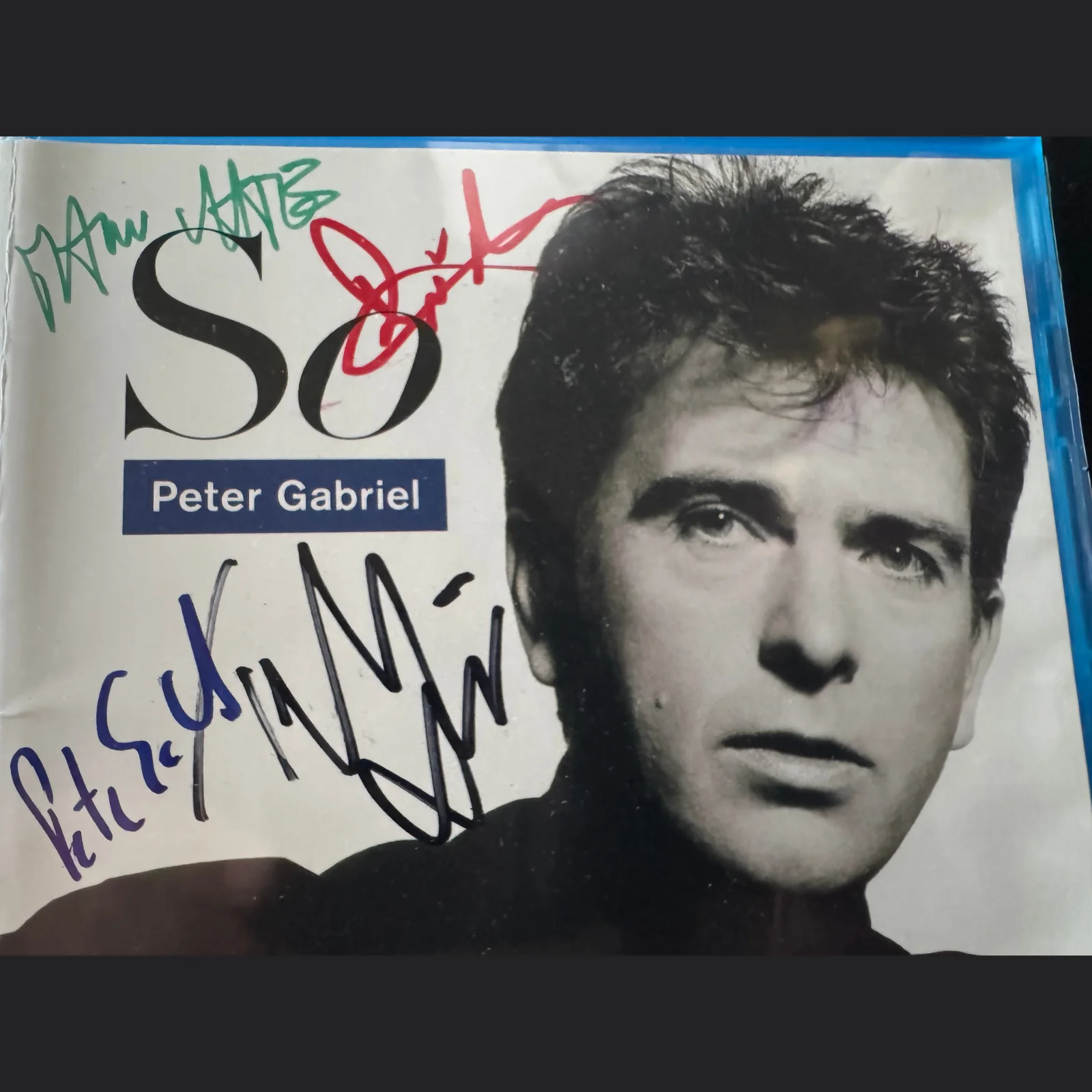 Peter Gabriel SO Blu-ray – Signed by Peter, Tony Levin, David & Manu Katche!, image 2