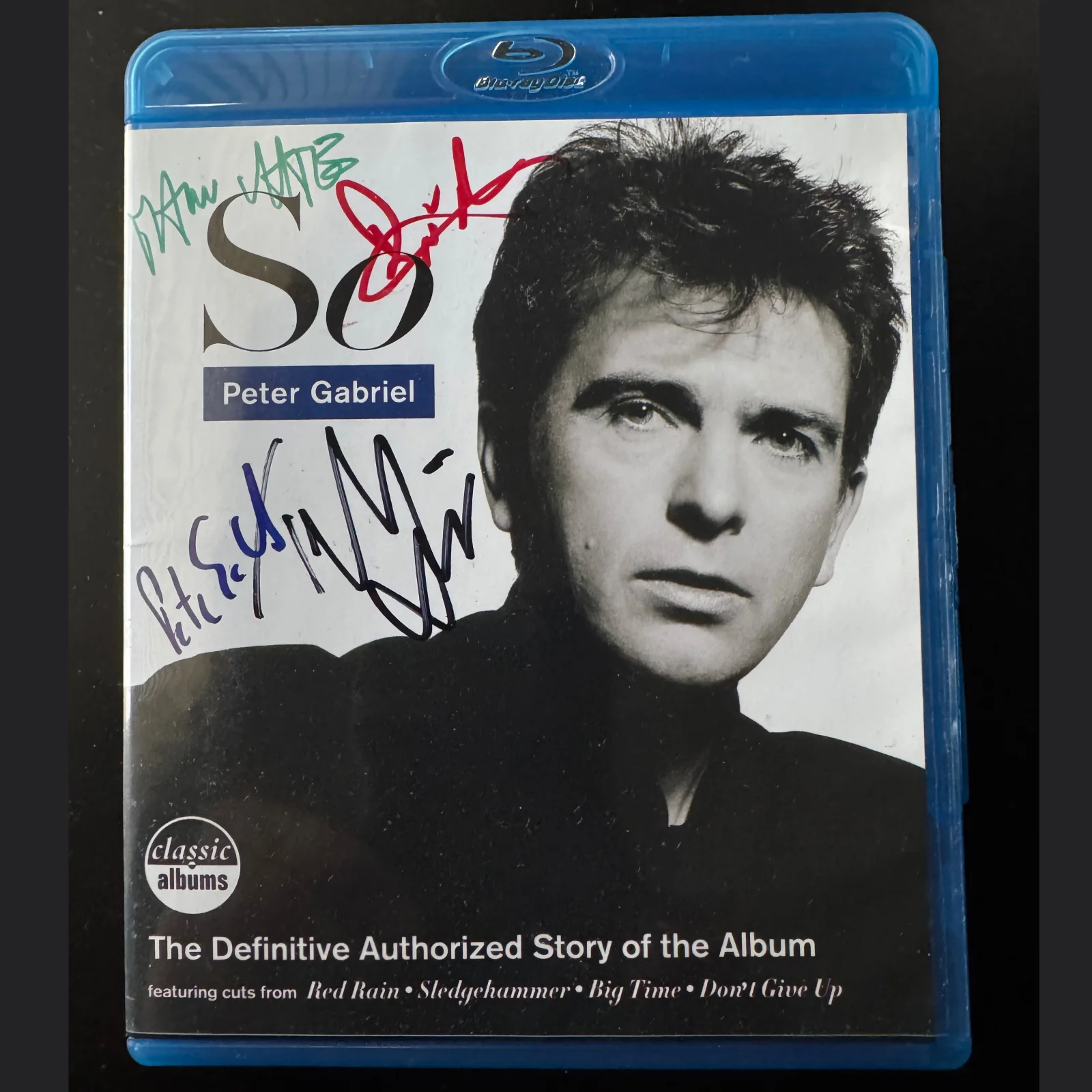 Peter Gabriel SO Blu-ray – Signed by Peter, Tony Levin, David & Manu Katche!, image 3