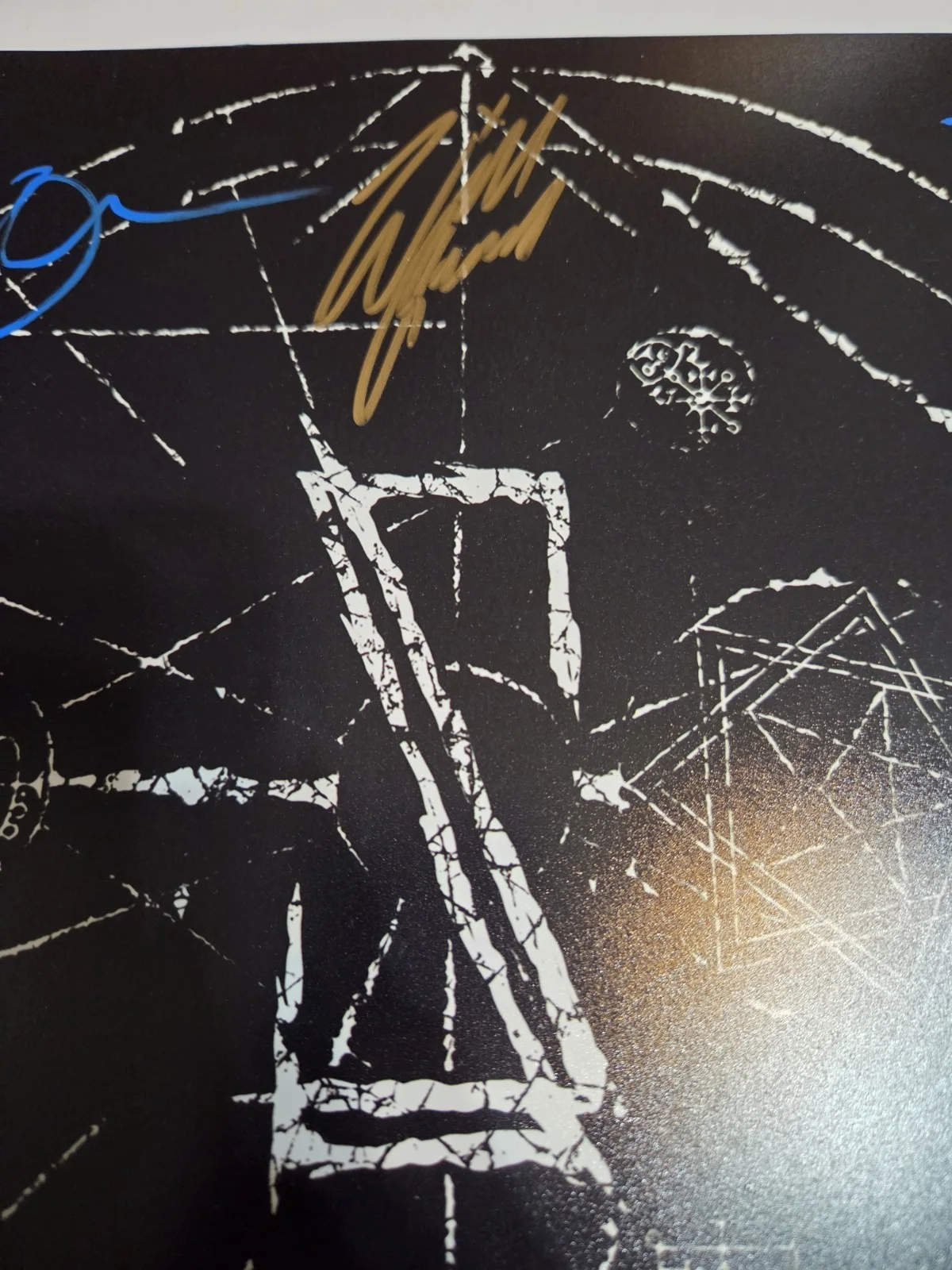 Lorna Shore **HAND SIGNED** Psalms Autographed Poster Will Ramos Mega Rare, изображение 2