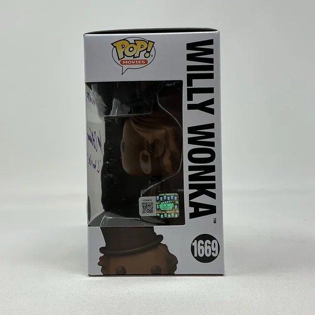 Peter Ostrum Autographed Willy Wonka & The Chocolate Factory Funko Pop OCCM, image 5