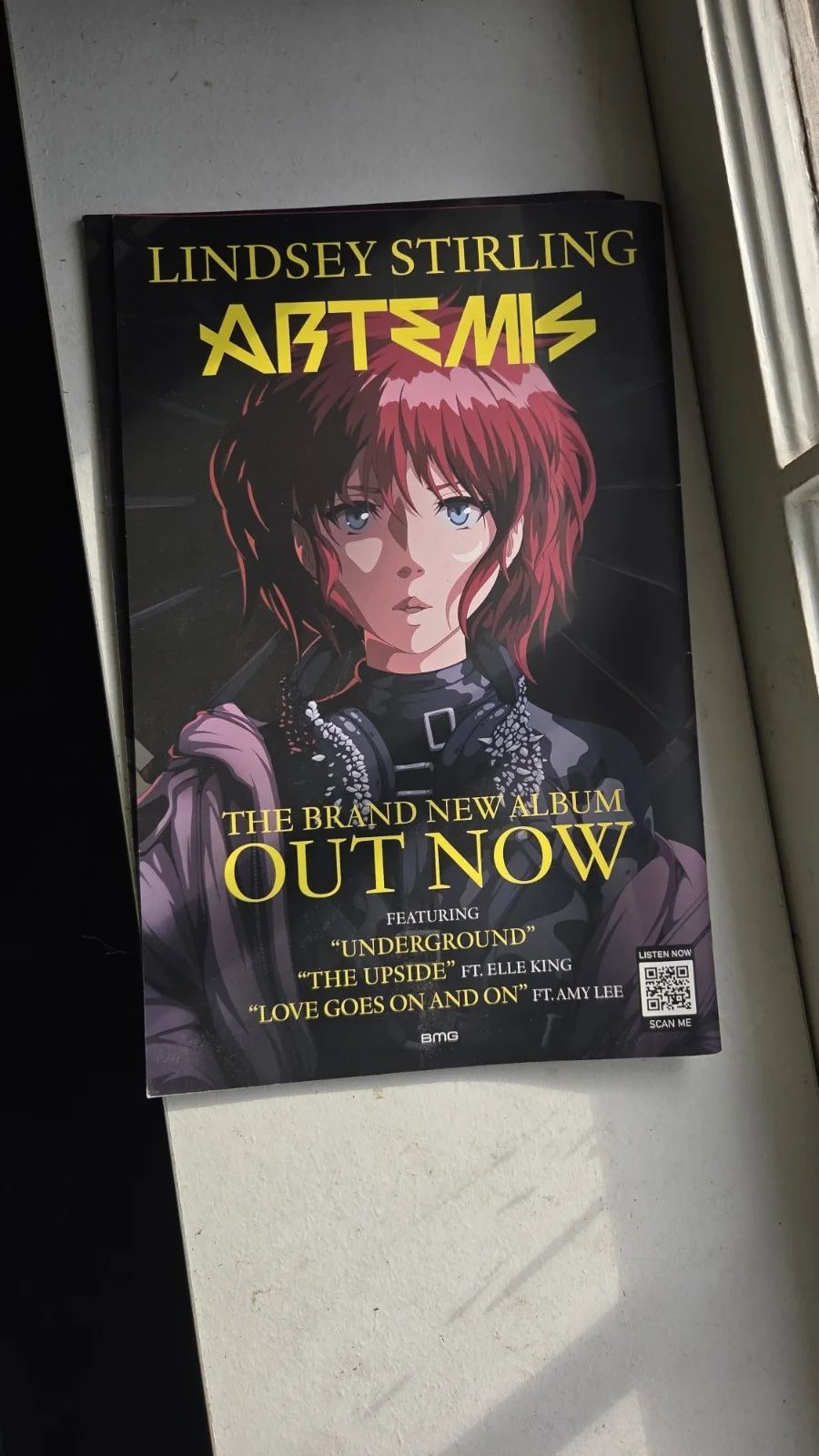 Lindsey Stirling — Lindsey Stirling Artemis Original Limited Tour Edition Signed Autographed Book, изображение 2