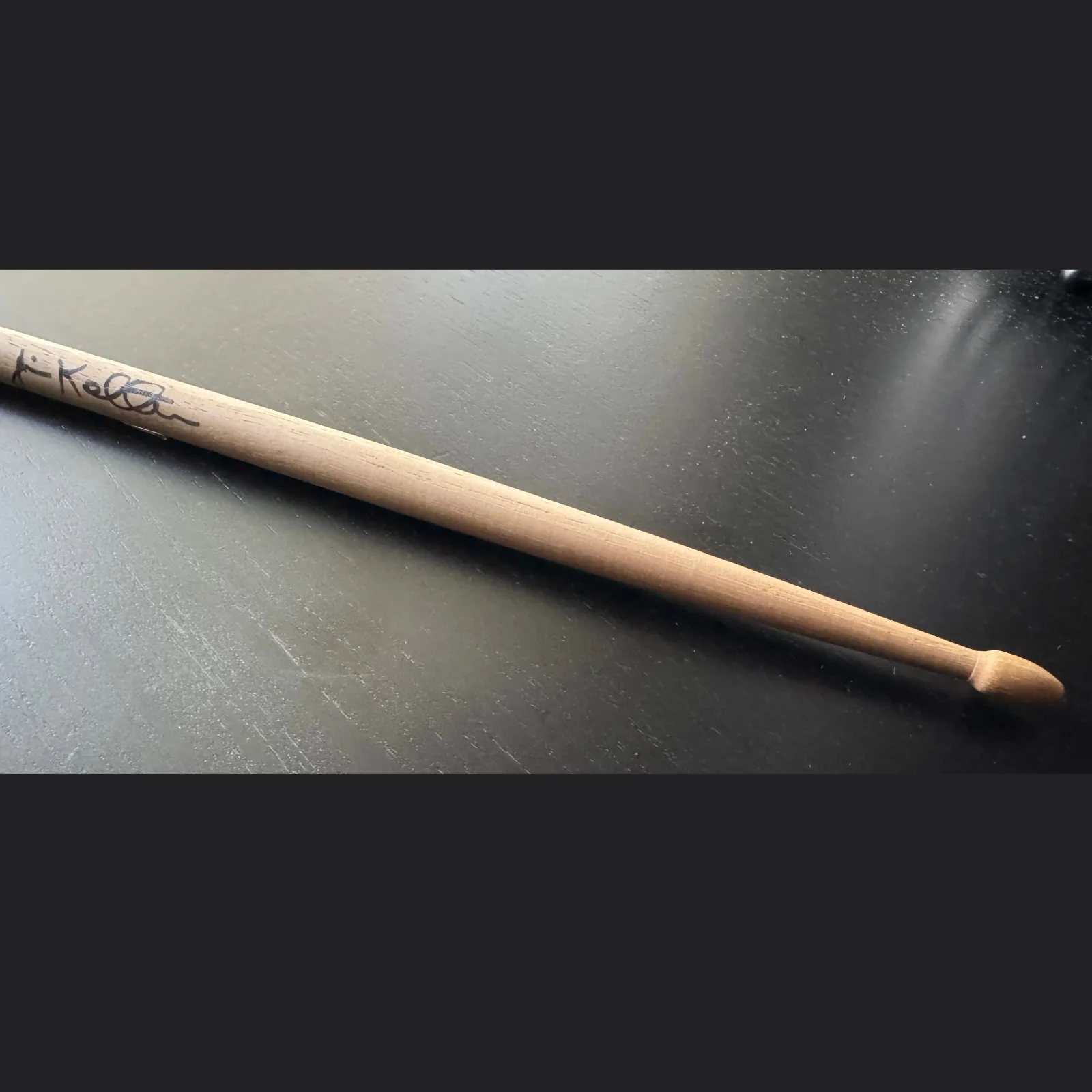 Johnny Rabb JK Model Traditional Drumstick - Signed by Jim Keltner, image 4