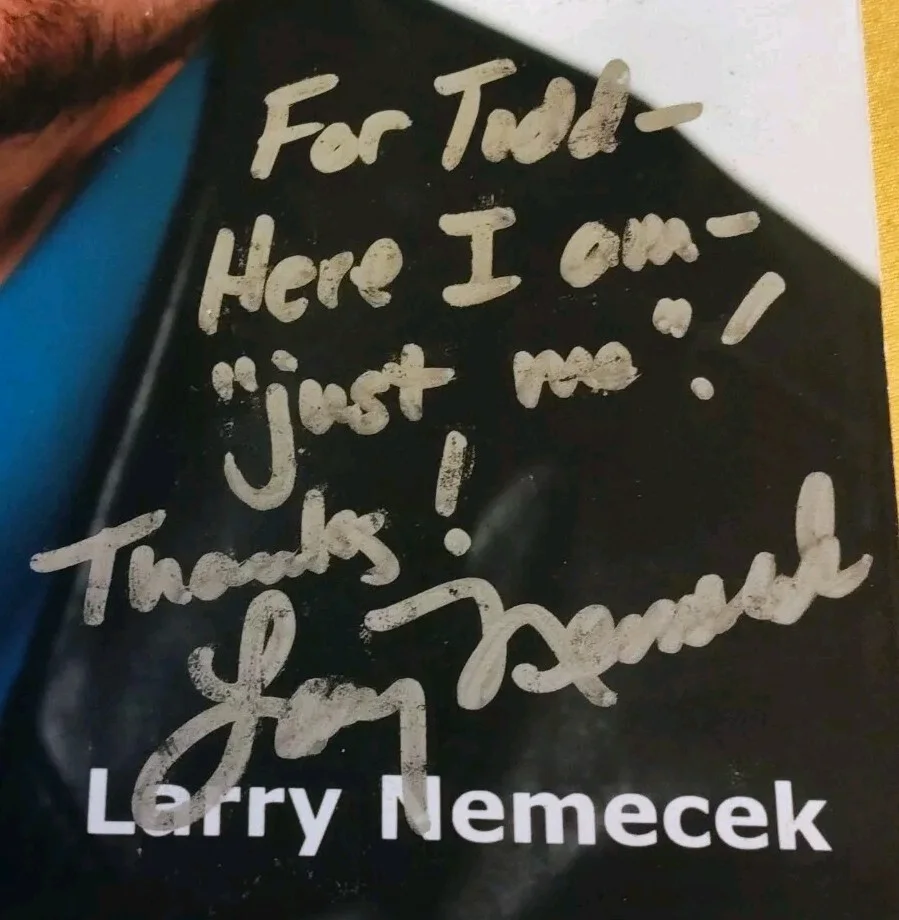 Larry Nemecek — Larry Nemecek Signed 8x10 Photo Star Trek Autograph Inscribed “Keep on Trekkin”, image 5
