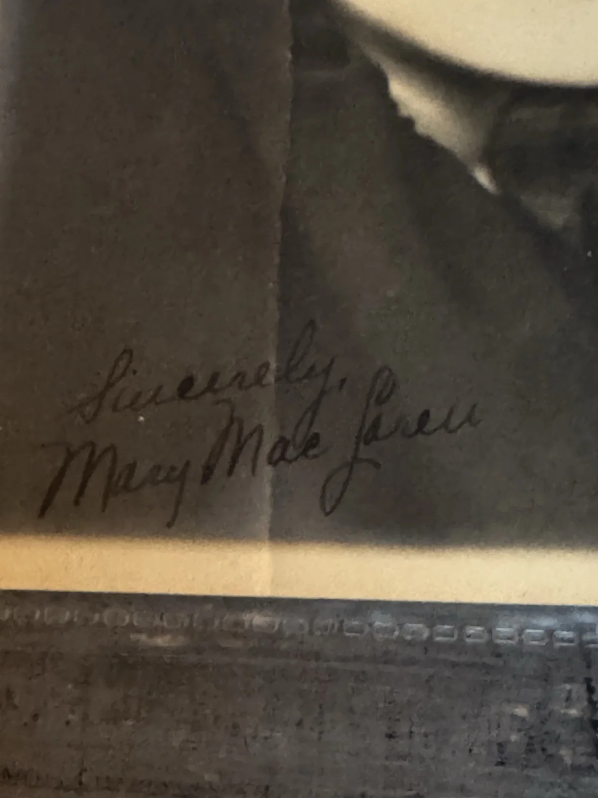 Mary MacLaren — Mary MacLaren 1919 Signed 8x10 Original Vintage Dblwt Photograph COA, image 2