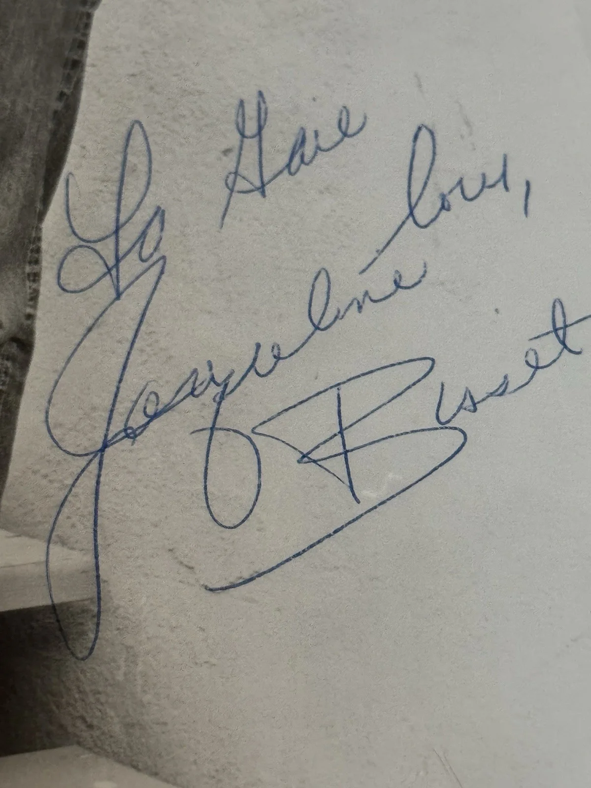 Jacqueline Bisset — Jacqueline Bisset Airport 1970 Signed Vintage Original Photographs COA, image 2