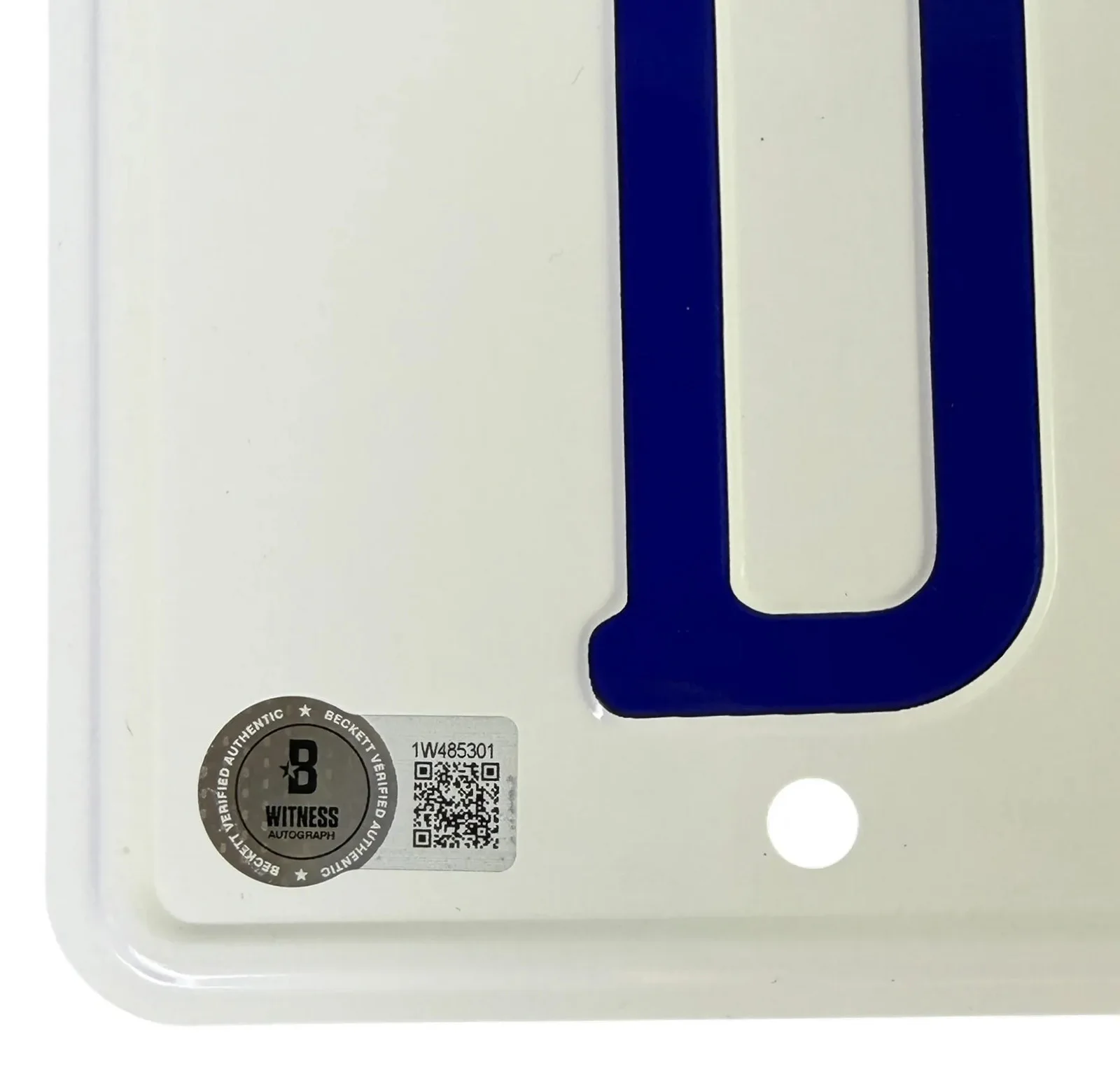 Michael Douglas — Michael Douglas signed License Plate William D-Fens Falling Down Beckett, image 4