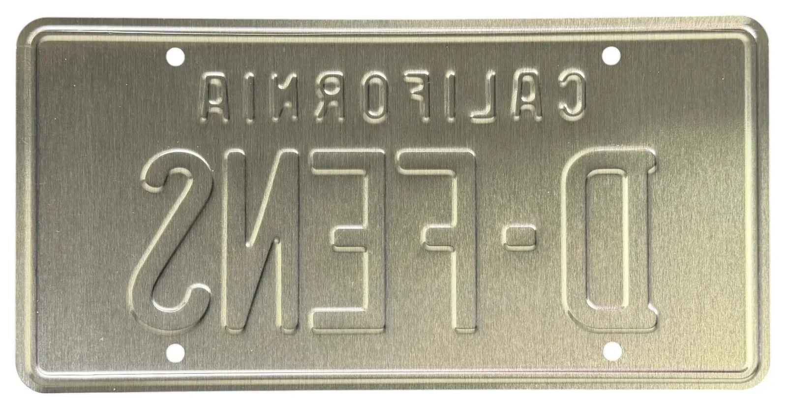 Michael Douglas — Michael Douglas signed License Plate William D-Fens Falling Down Beckett, image 5