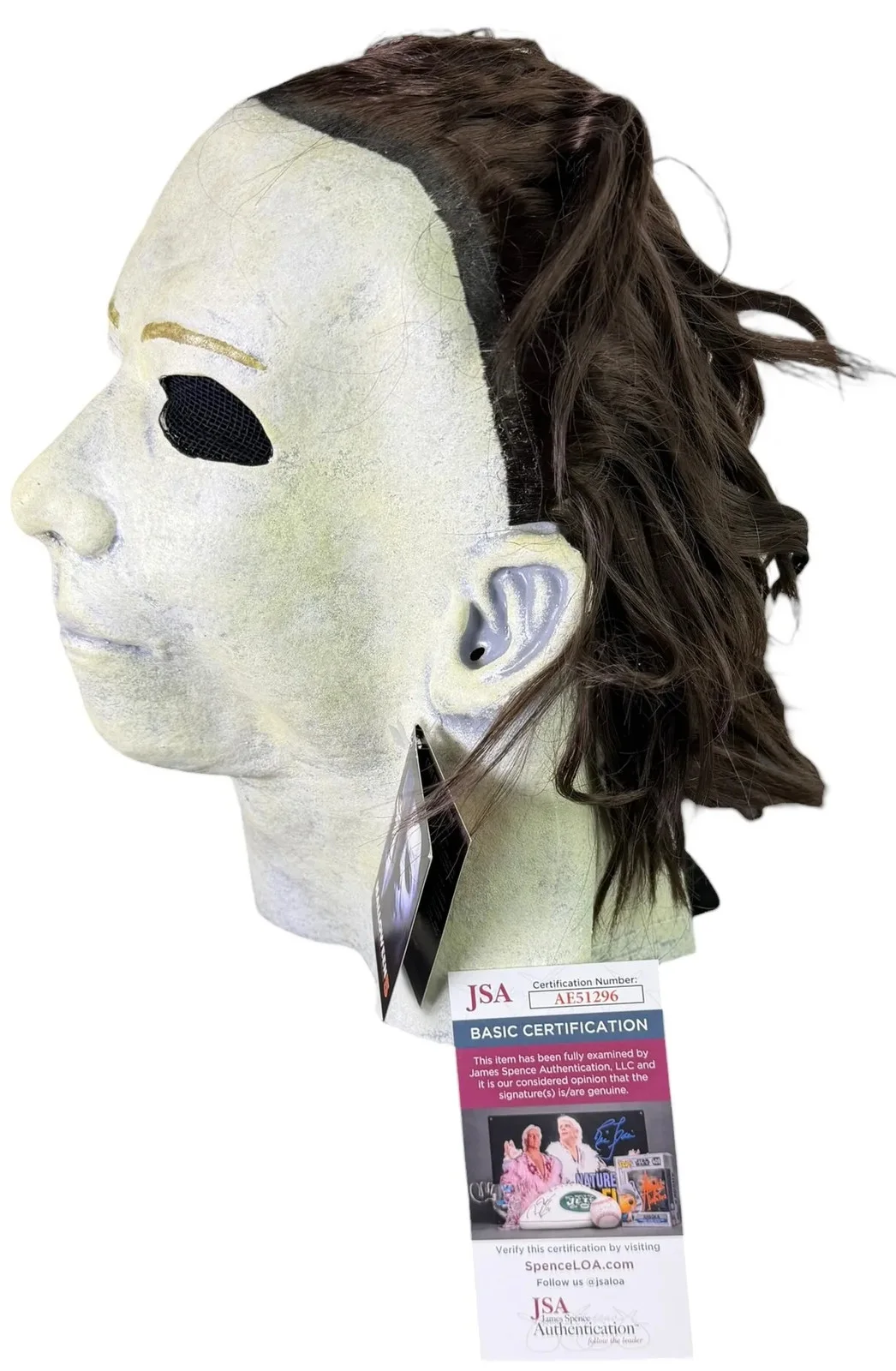 Don Shanks — Don Shanks signed Mask Halloween 5 The Revenge of Michael Myers JSA, изображение 3