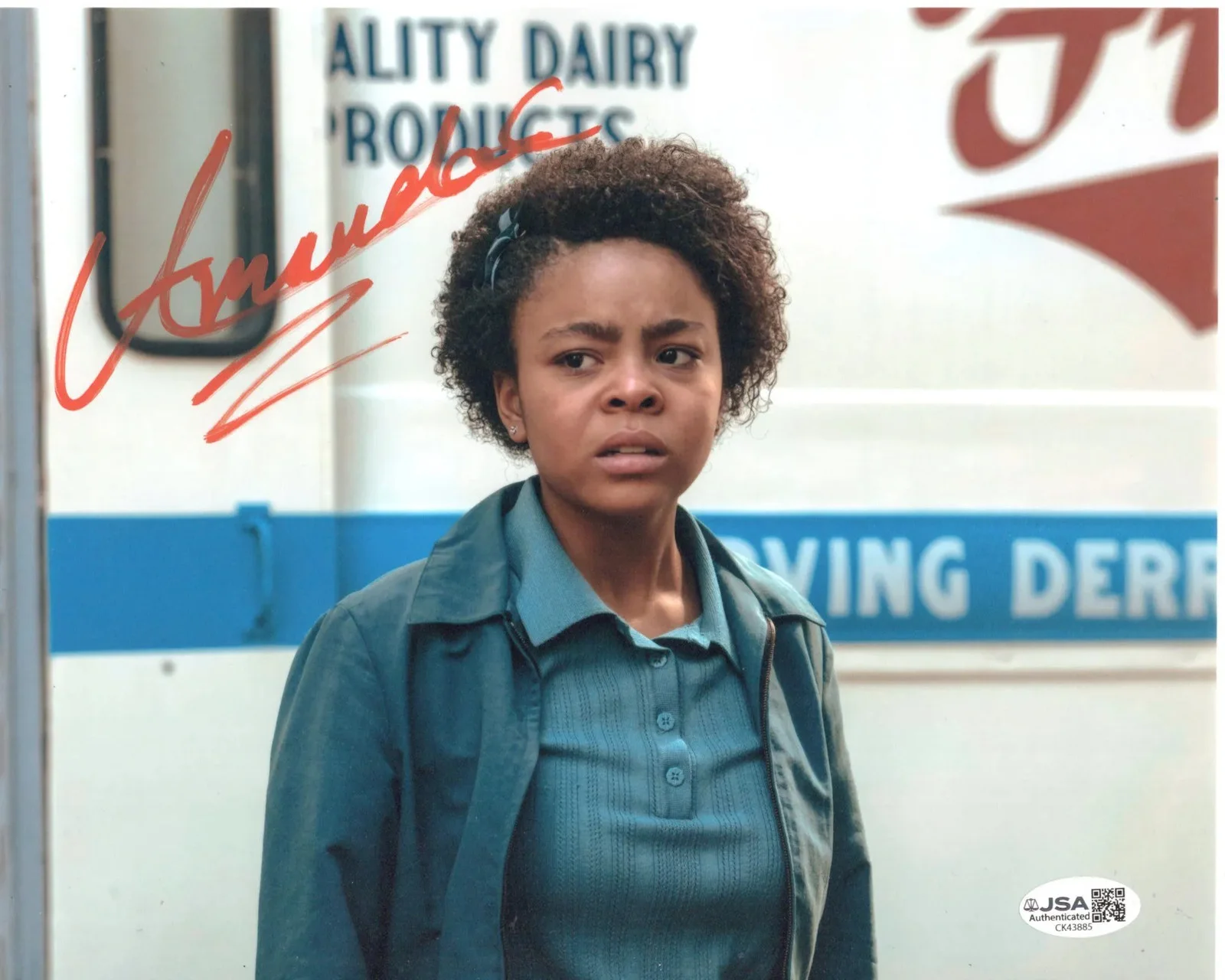 Amanda Christine — Amanda Christine signed 8x10 Photo Ronnie Grogan IT: Welcome to Derry JSA