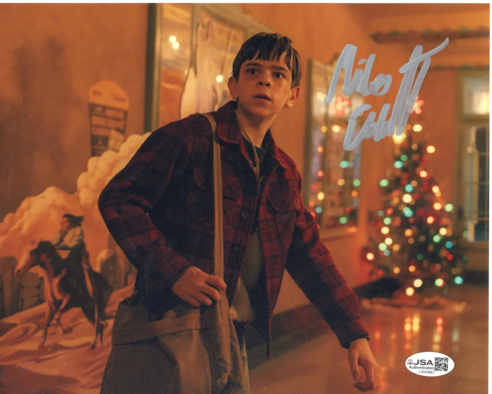 Miles Ekhardt — Miles Ekhardt signed 8x10 Photo Matty Clements IT: Welcome to Derry JSA