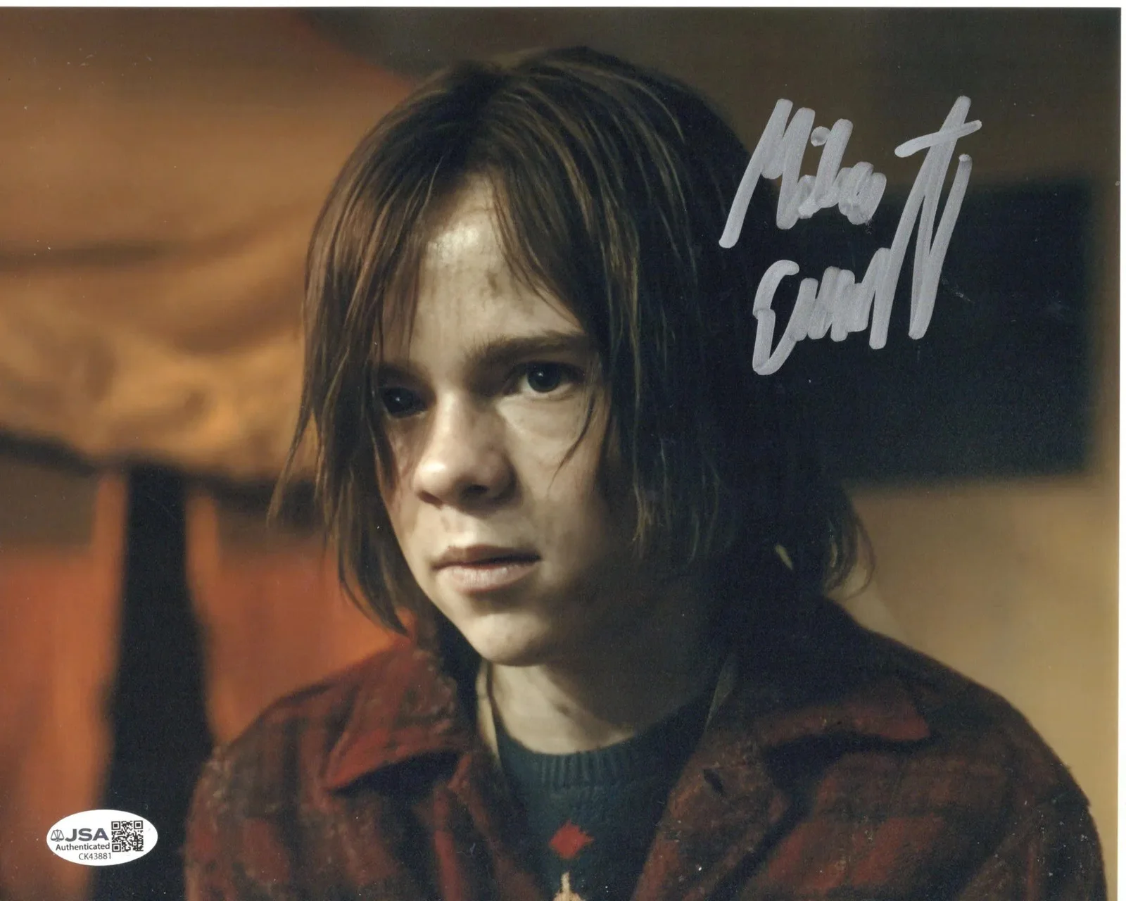 Miles Ekhardt — Miles Ekhardt signed 8x10 Photo Matty Clements IT: Welcome to Derry JSA