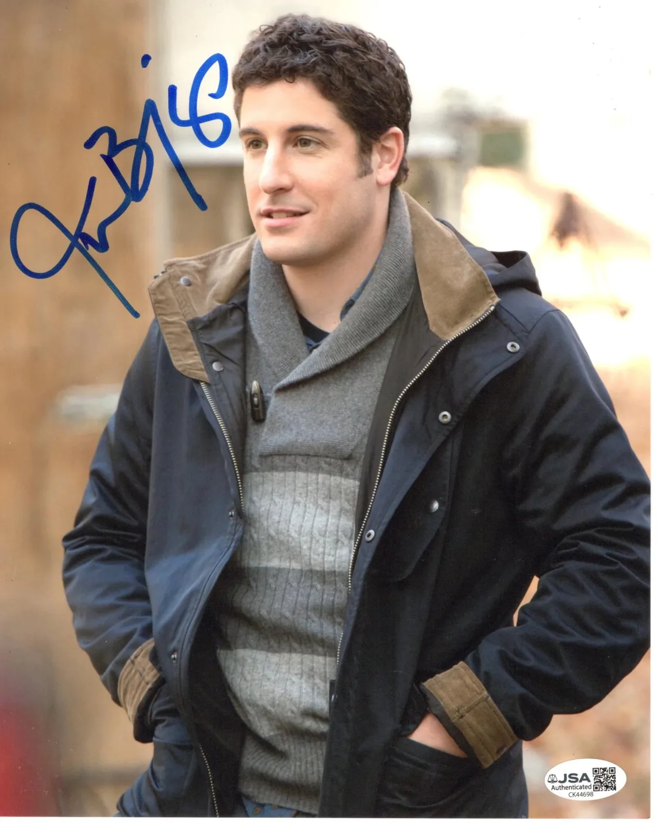 Jason Biggs — Jason Biggs signed 8x10 Photo Larry Bloom Orange Is the New Black JSA