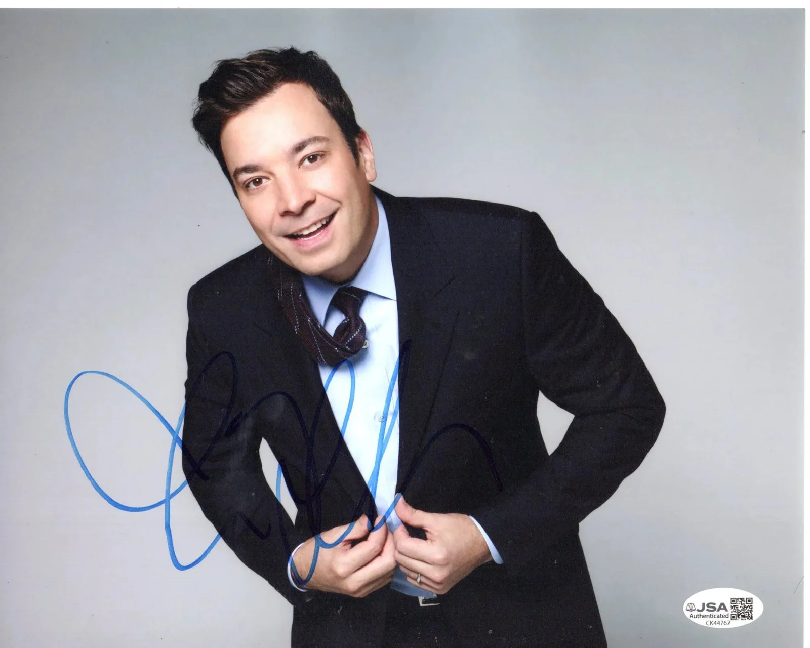 Jimmy Fallon — Jimmy Fallon signed 8x10 Photo Host The Tonight Show JSA Authentication