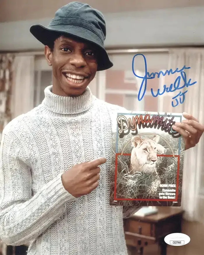 Jimmie JJ Walker — Jimmie 'JJ' Walker signed 8x10 Photo James 'J.J.' Evans Good JSA Authentication