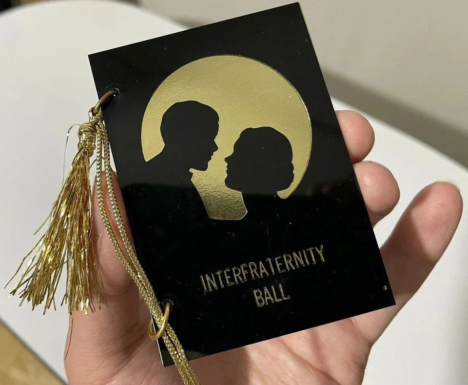 1952 Duke Ellington Signed Autographed Iowa Interfraternity Ball Program BAS LOA, image 4