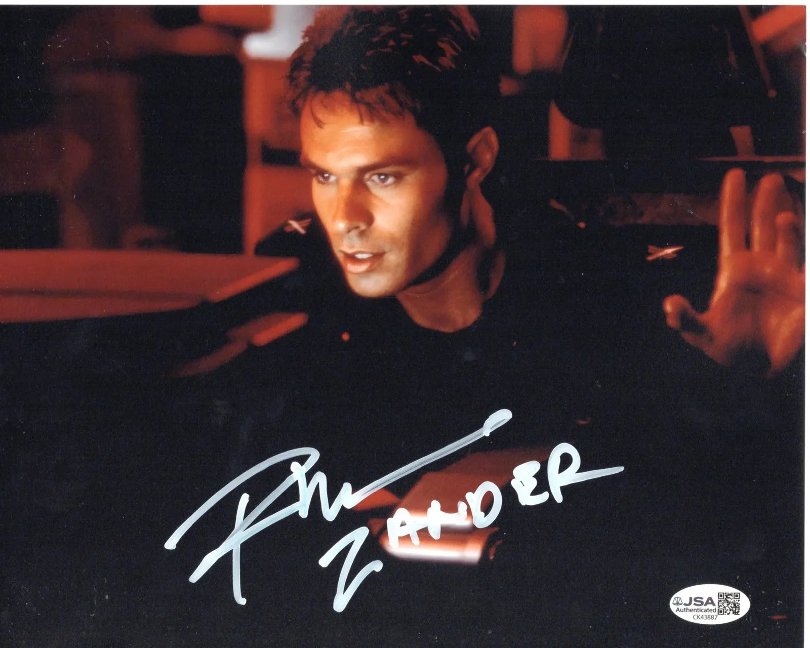Patrick Muldoon — Patrick Muldoon signed 8x10 Photo Zander Barcalow Starship Troopers JSA