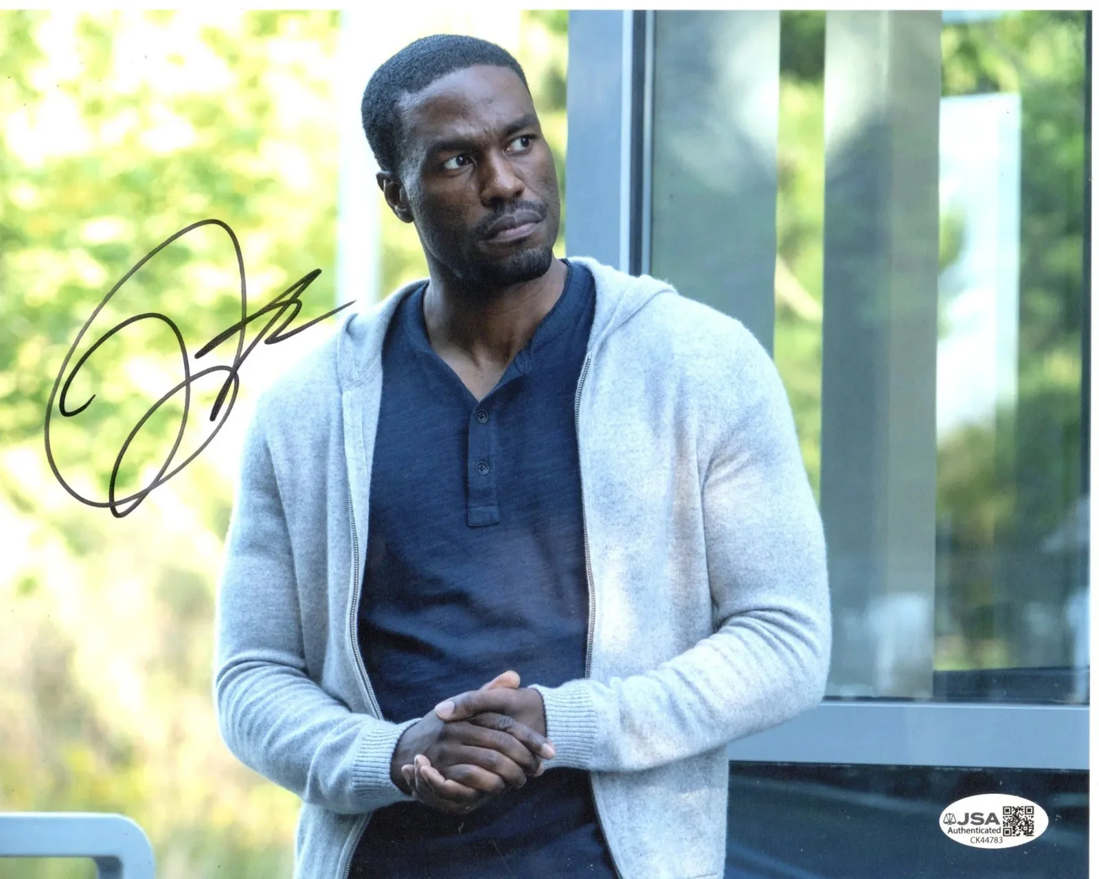 Yahya Abdul-Mateen II — Yahya Abdul-Mateen II signed 8x10 Photo Cal Abar Watchmen JSA Authentication