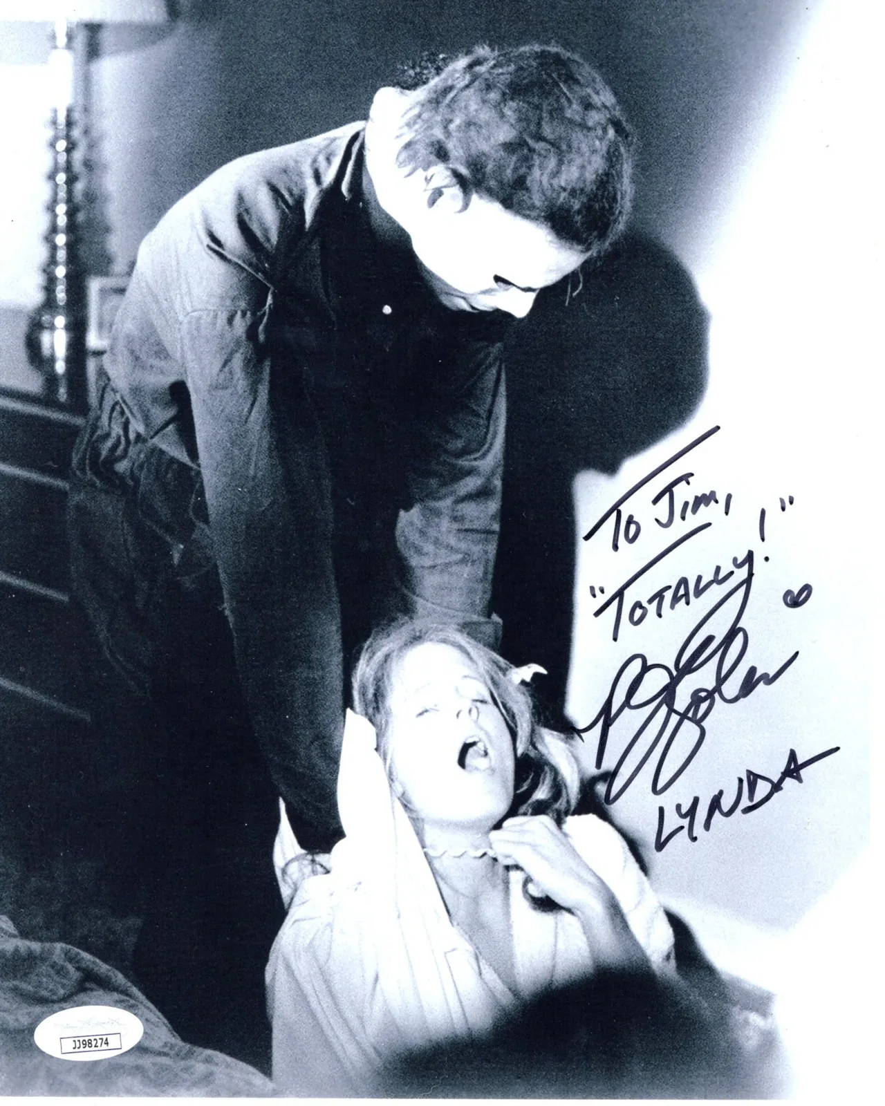 P.J. Soles — PJ Soles signed 8x10 Photo Lynda van der Klok Halloween JSA TO JIM