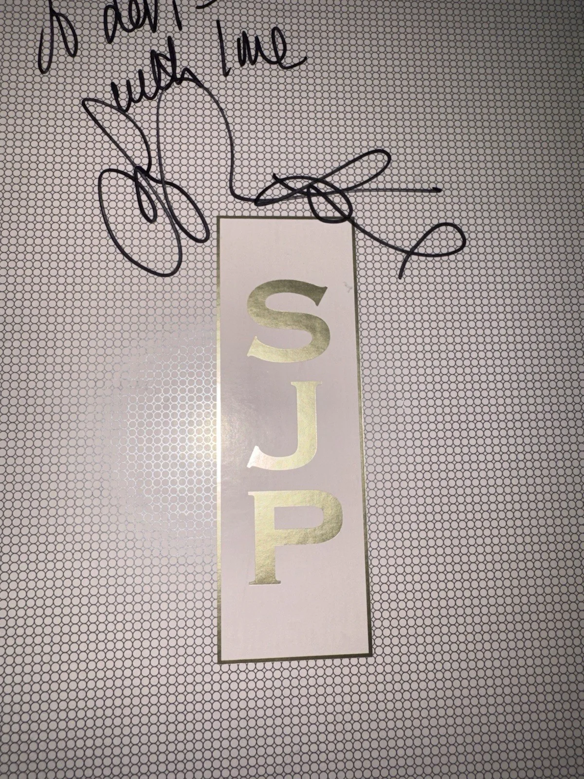 Sarah Jessica Parker Signed Shoe Box Lid SJP, image 2