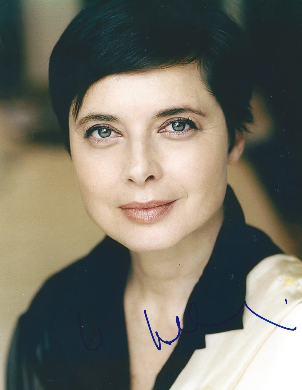 Isabella Rossellini — Isabella Rossellini signed 8x10 Photo IP. Exact Proof - David Lynch' Blue Velvet