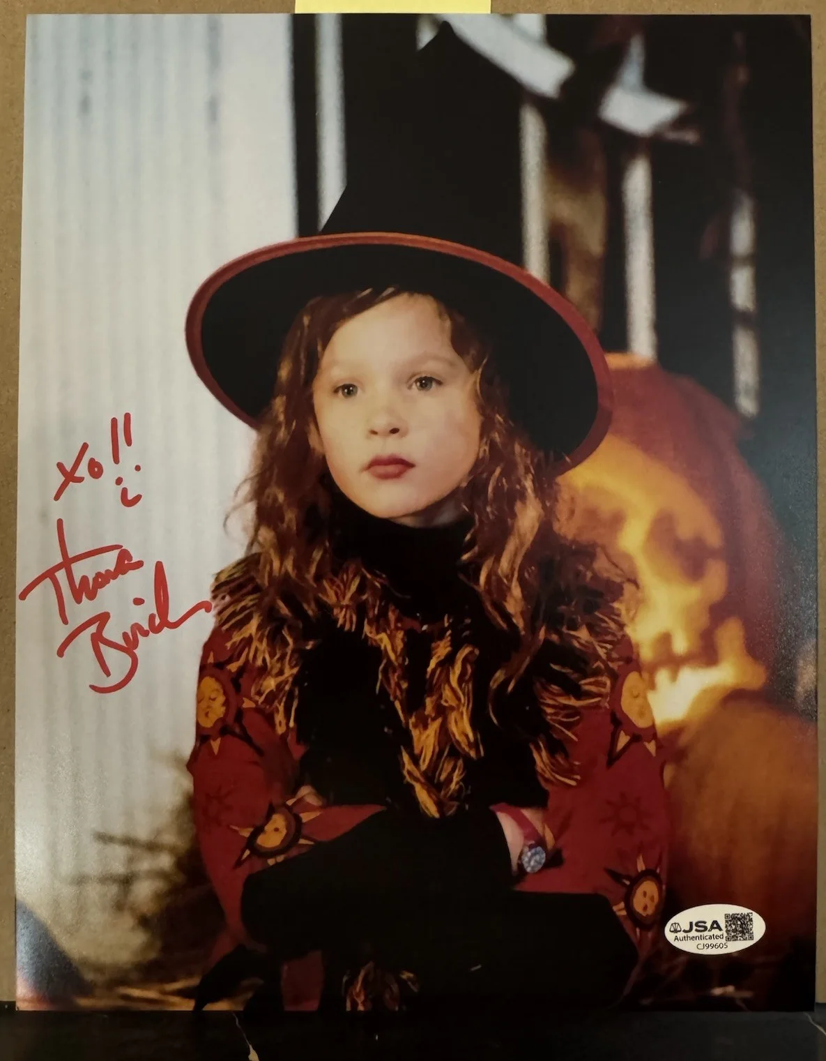 Thora Birch — Thora Birch Signed 8x10 Photo Autograph Hocus Pocus Actress JSA COA Dani