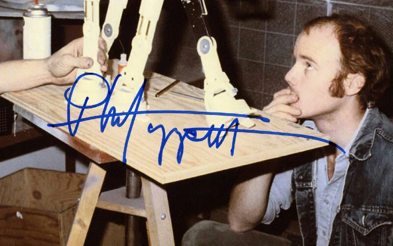 JON BERG PHIL TIPPETT SIGNED AUTOGRAPHED 11x14 PHOTO ILM STAR WARS BECKETT BAS, image 3