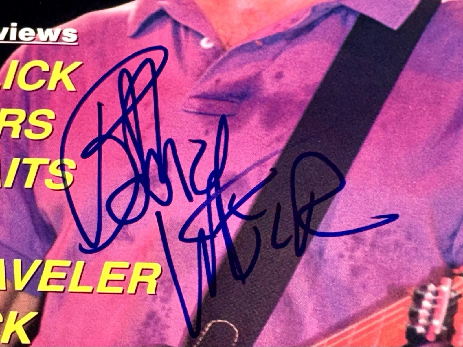 Bob Weir Grateful Dead signed Relix Magazine beckett loa, image 2